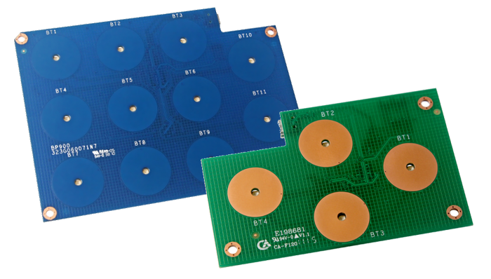 Panel de botones USB